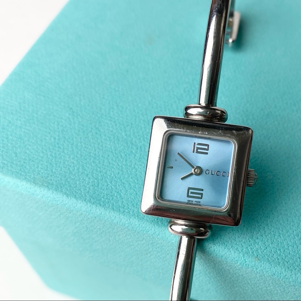 Gucci Mod. '1900 L' stainless steel wrist watch. - Picture 2 of 7